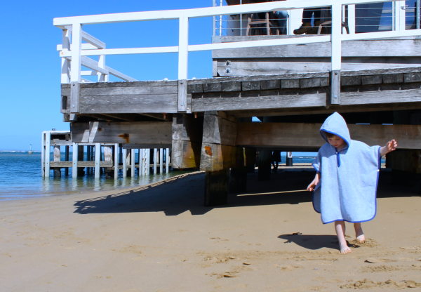 Blue on beach high res