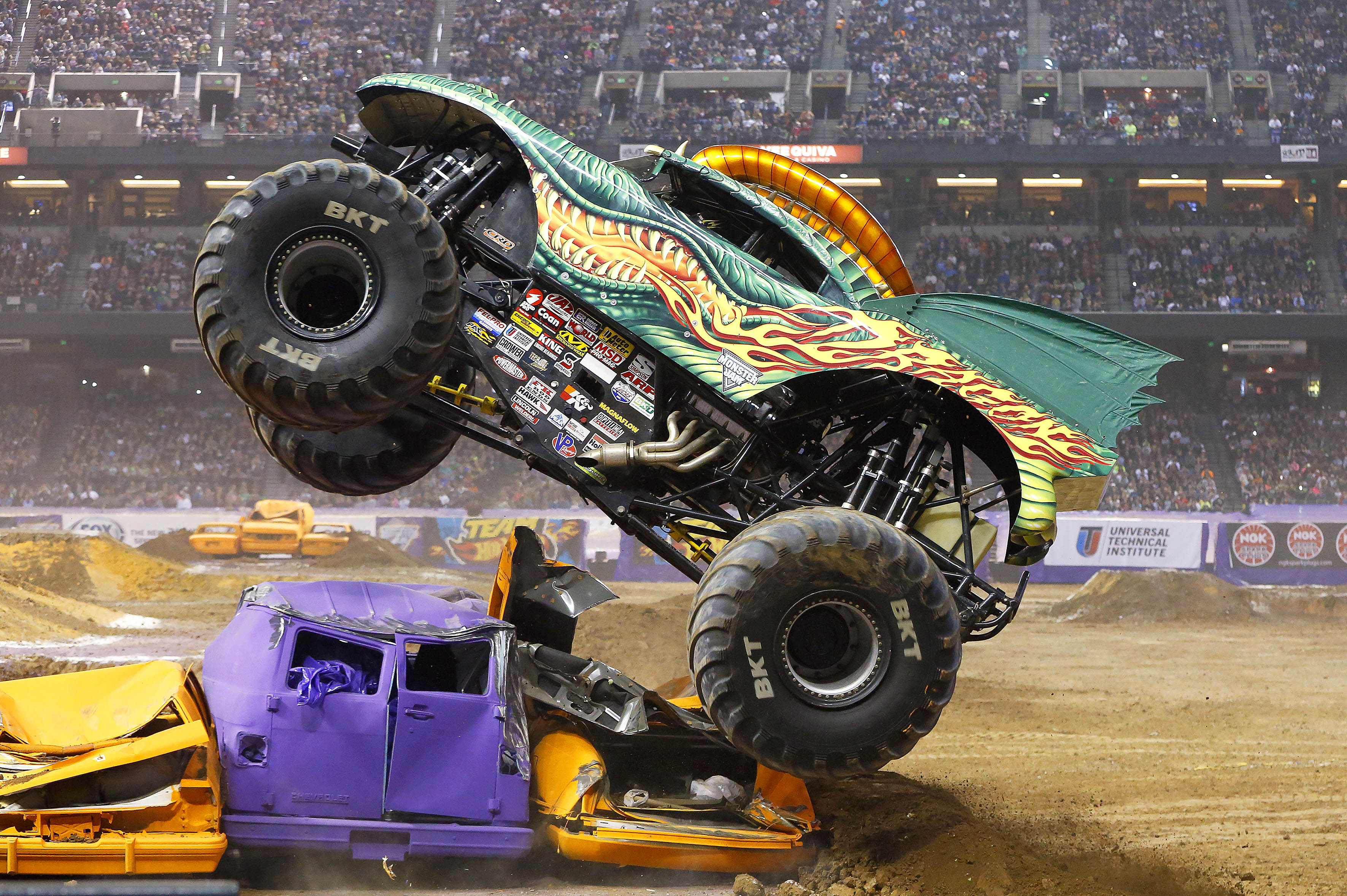 Monster Jam roars back to Petco Park