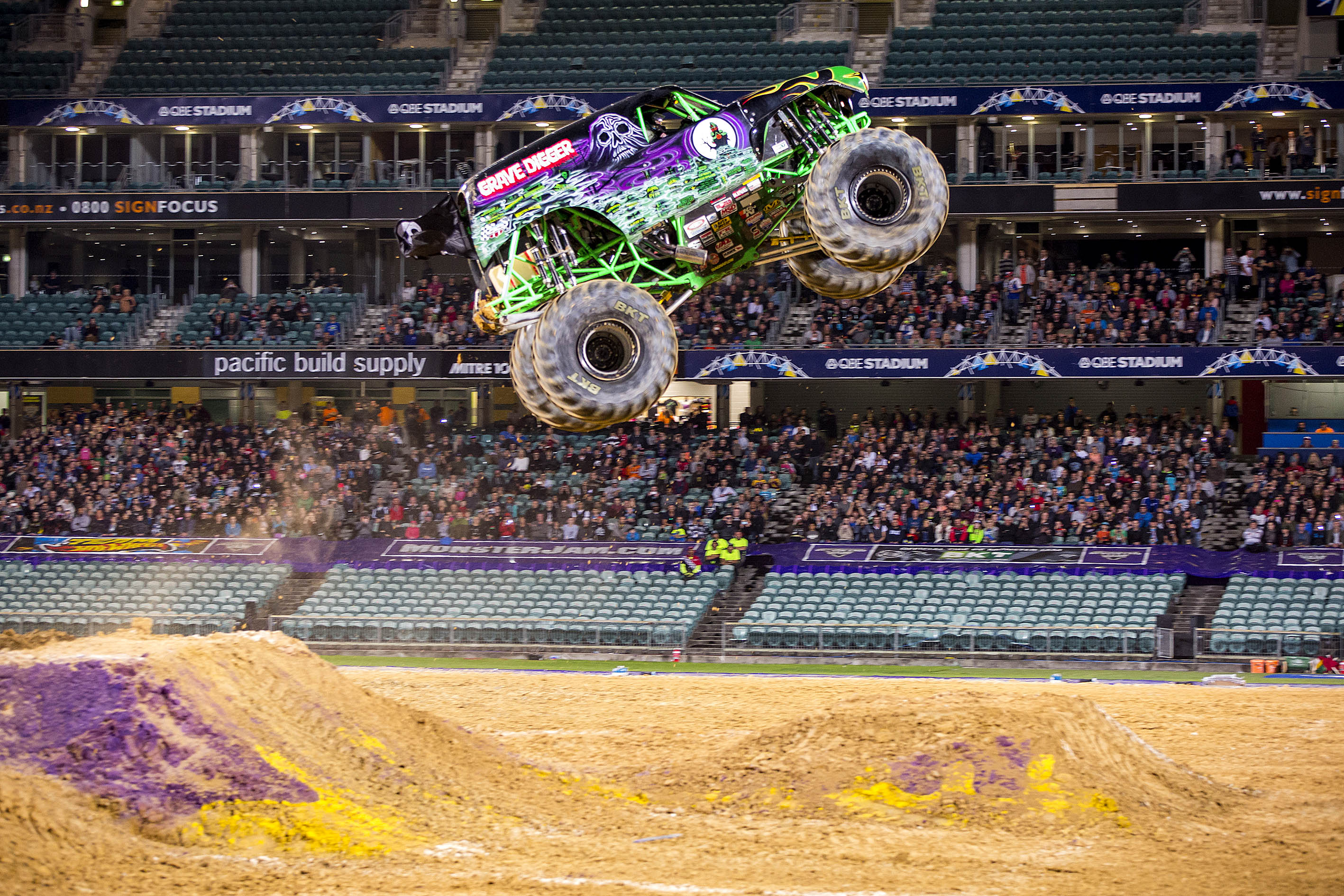 Monster Jam roars back to Petco Park