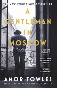 A Gentleman In Moscow by Amor Towles book cover